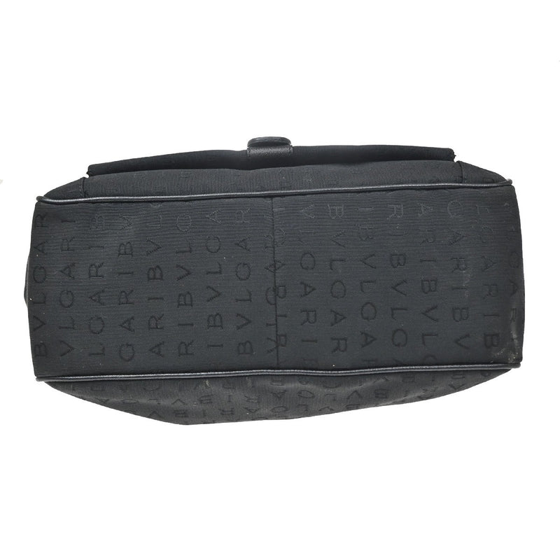Bvlgari Vintage Canvas Black Bag