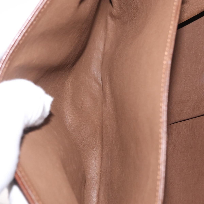 Celine Triomphe Leather Brown Bag