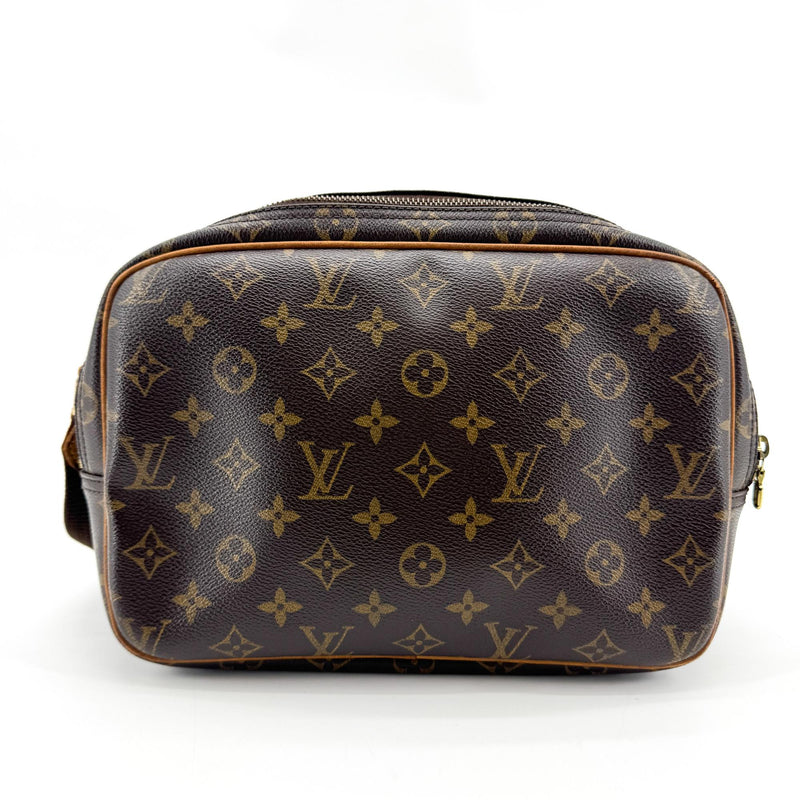 Louis Vuitton Reporter Monogram Canvas Brown Bag