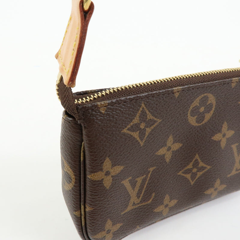 Louis Vuitton Pochette Accessoires Monogram Canvas Brown Bag