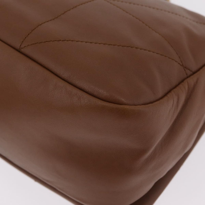 Saint Laurent Jamie 4.3 Quilted Leather Brown Bag