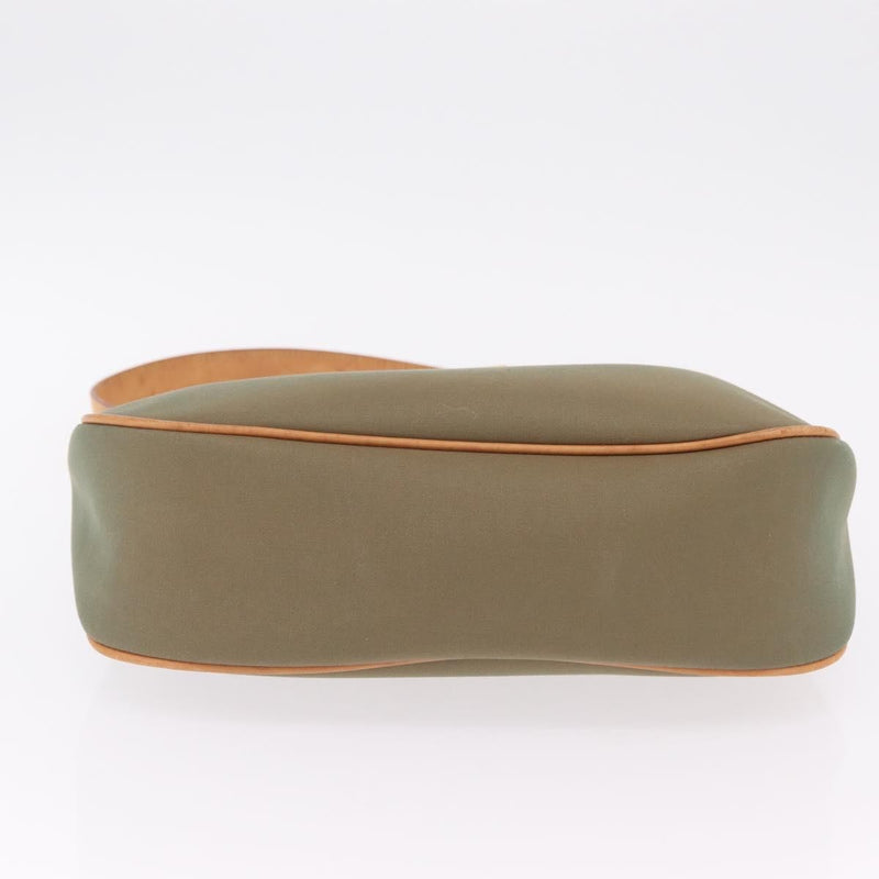 Burberry Shoulder Bag Nova Check Coated Canvas Khaki