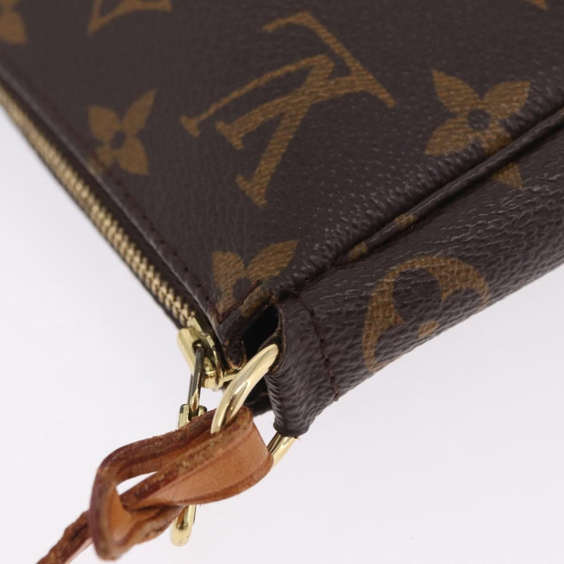 Louis Vuitton Pochette Accessoires Nm Monogram Canvas Brown Bag