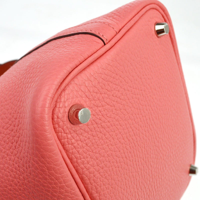 Hermes Picotin Lock Clemence Pink Leather Bag
