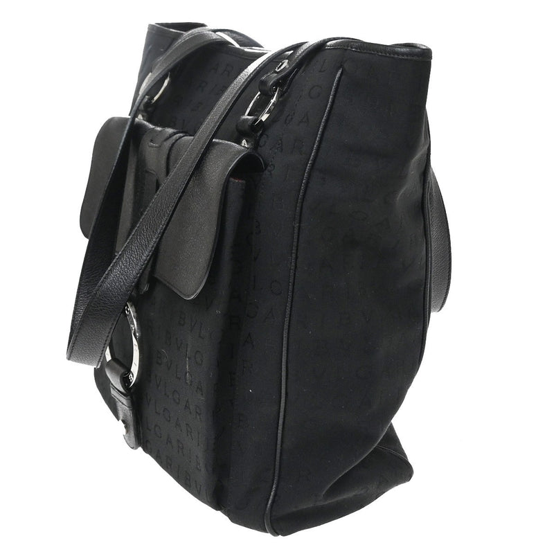 Bvlgari Vintage Canvas Black Bag