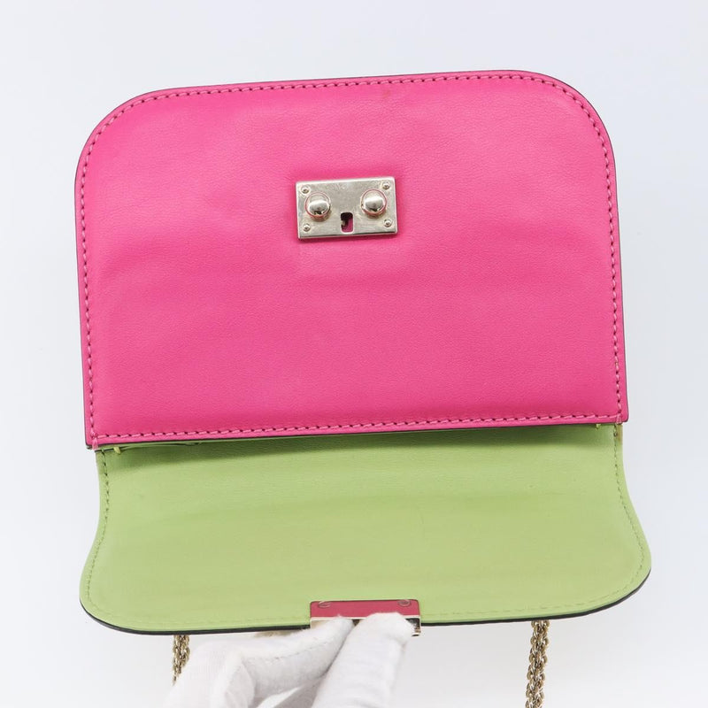 Valentino Garavani Glam Lock Covered Studs Leather Multicolour Bag