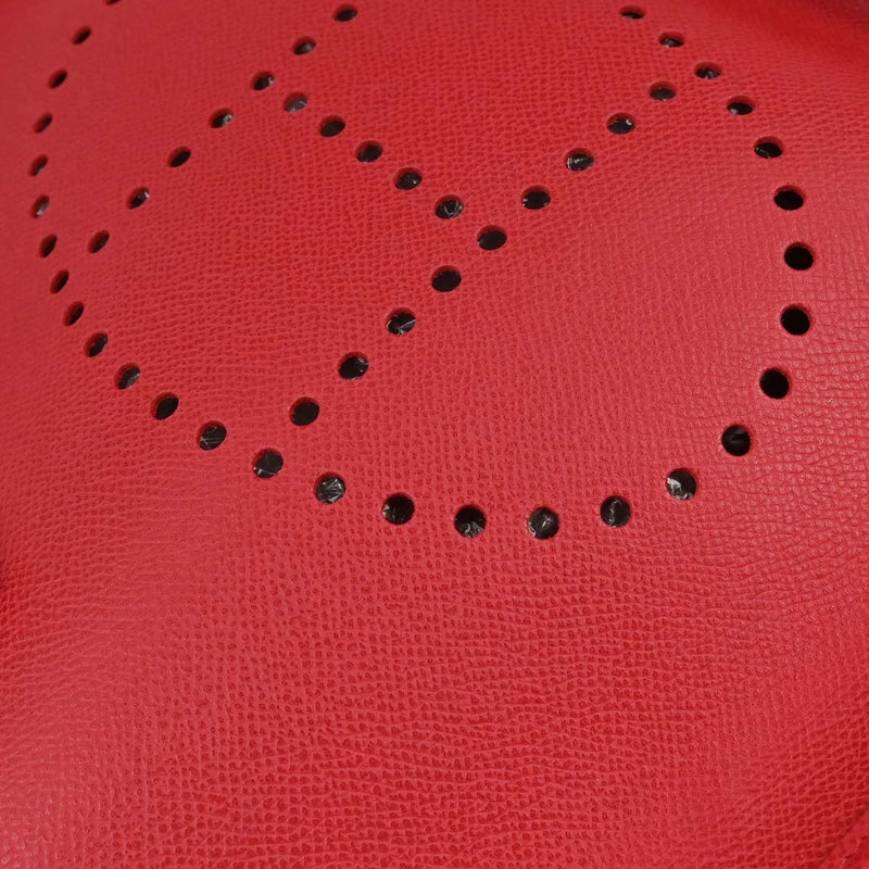 Hermes Evelyne Bag Gen I Epsom Red Leather