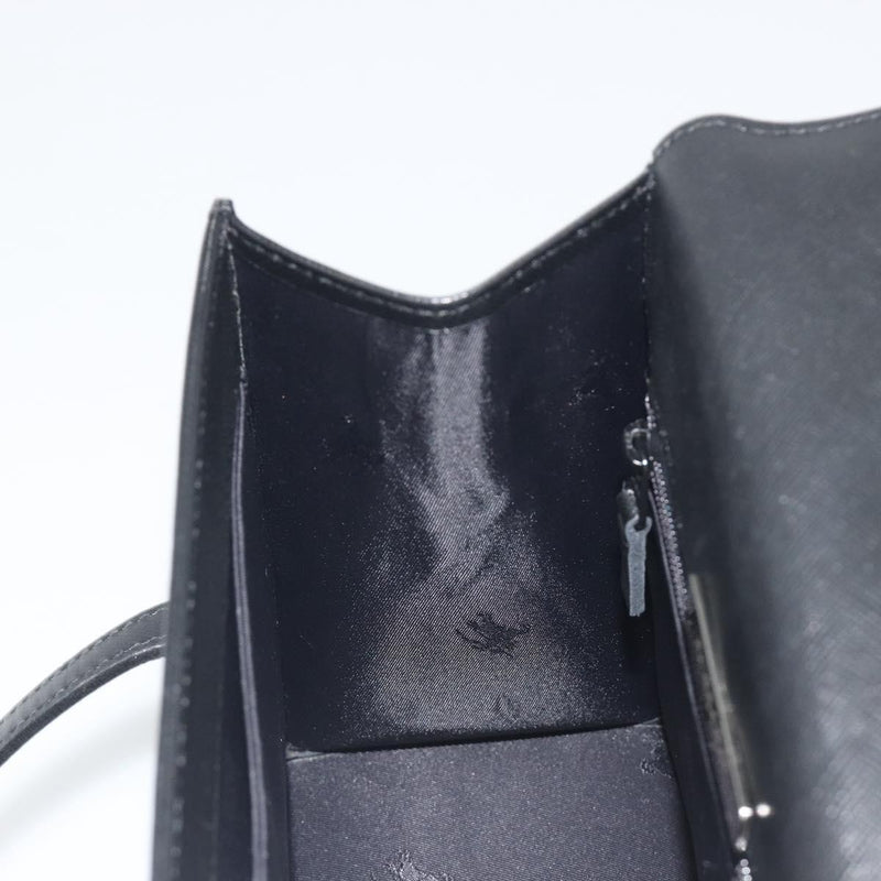 Burberry Vintage Leather Black Bag