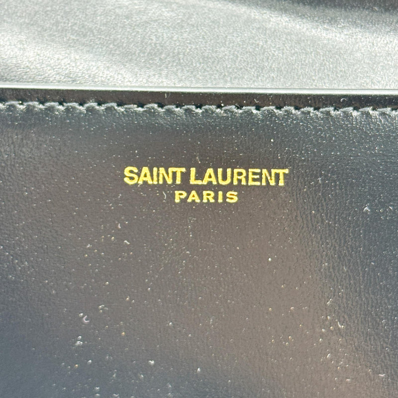 Saint Laurent Uptown Leather Black Bag
