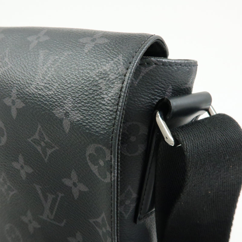 Louis Vuitton District Messenger Monogram Eclipse Canvas Gray
