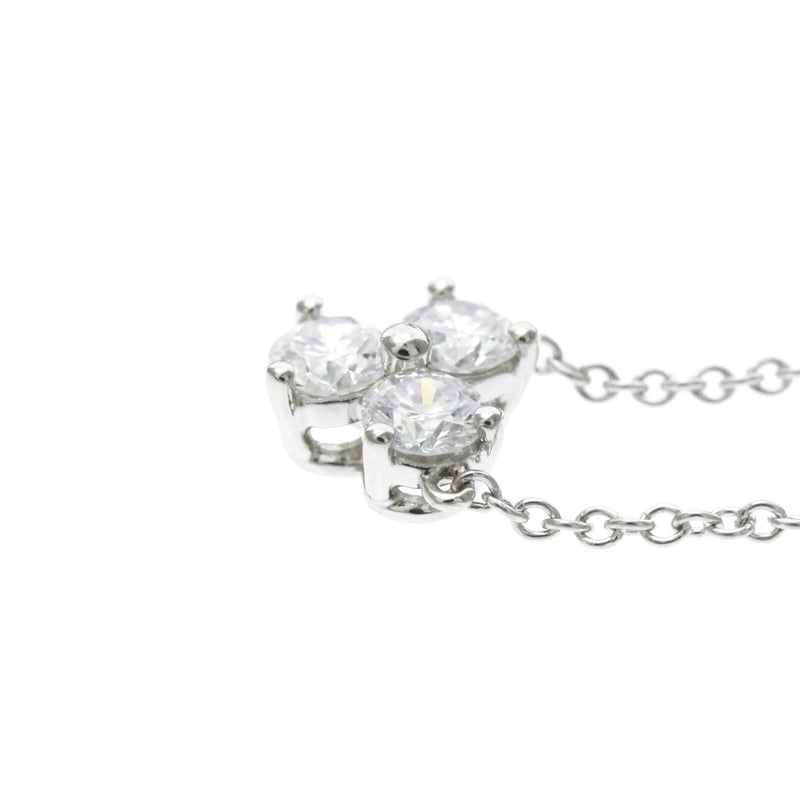 Tiffany & Co. Aria Pendant Platinum And Diamonds Silver Bijoux