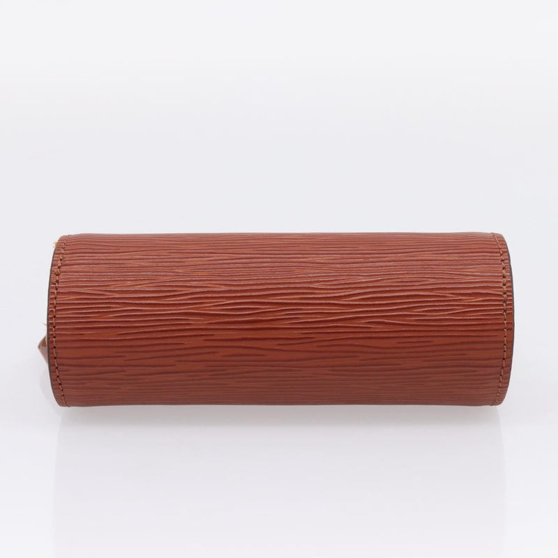 Louis Vuitton Soufflot Pochette Epi Leather Brown Bag