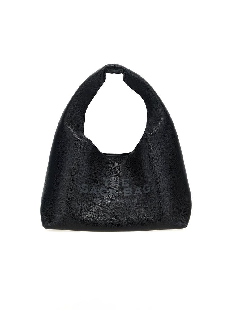 Marc Jacobs Pebbled Leather Shoulder Bag — Black Cow