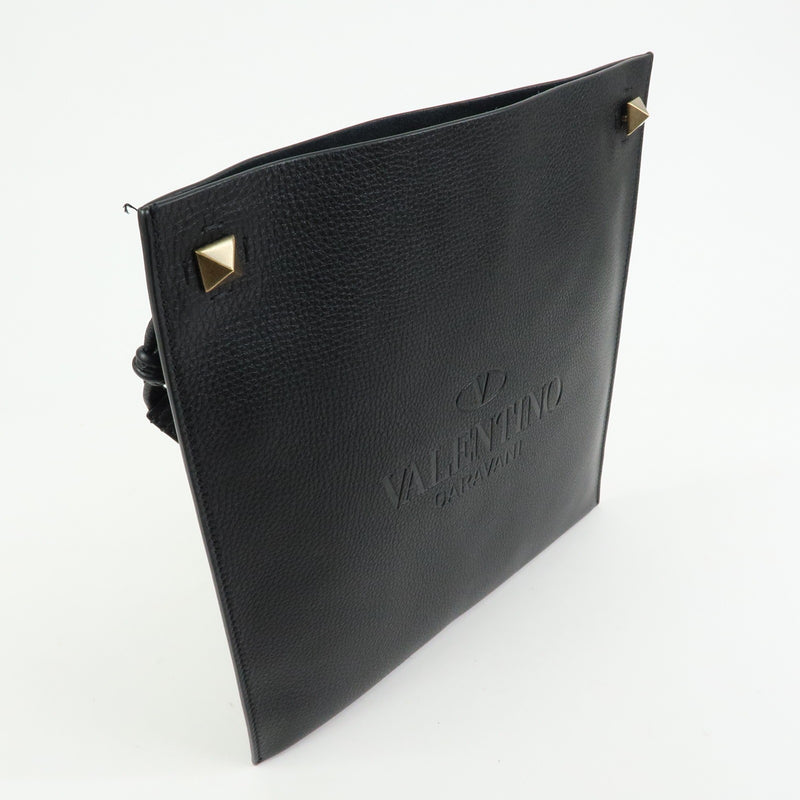 Valentino Garavani Vintage Leather Black Bag