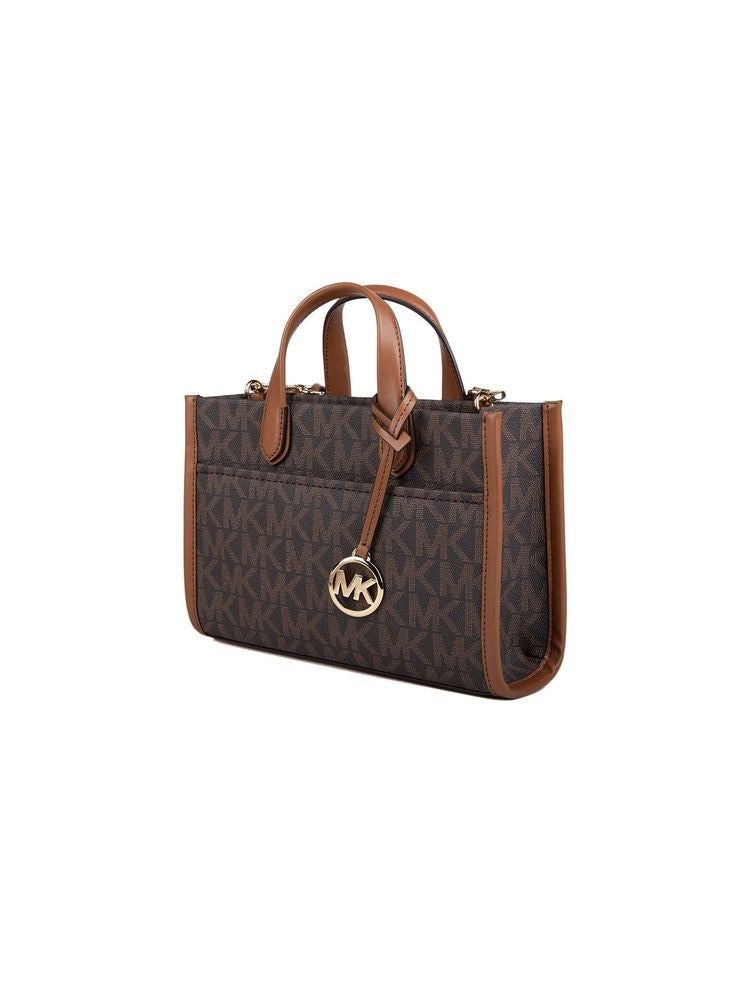 Michael Kors Tote Bag — Brown 89.coated Canvas