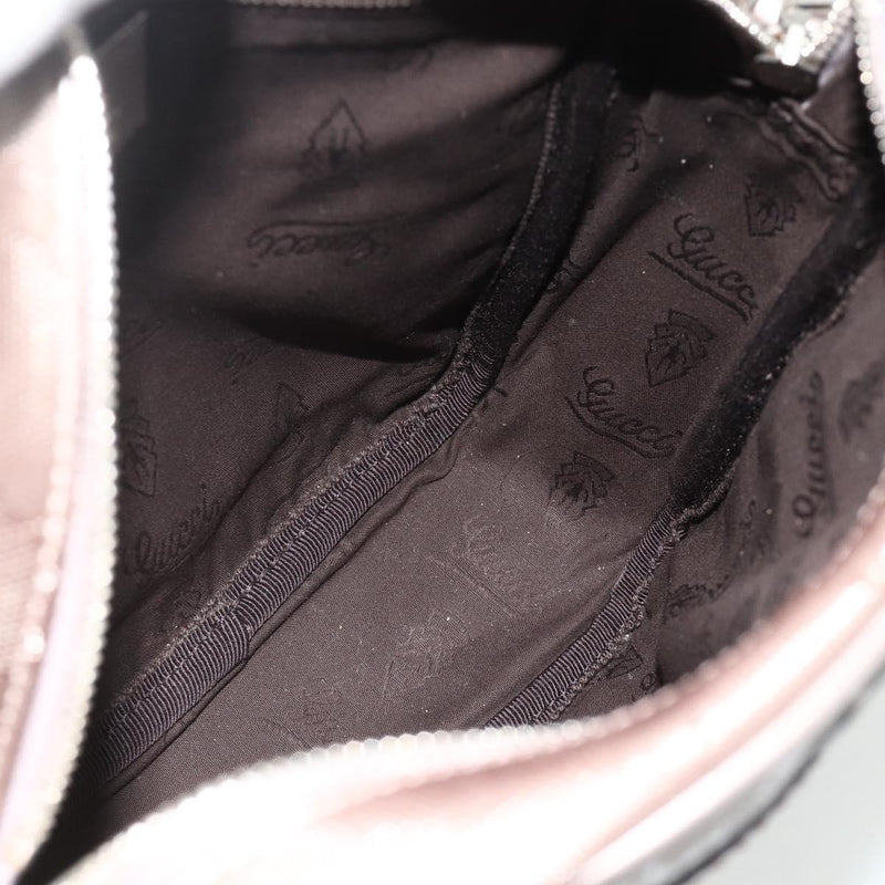 Gucci Zip Gg Imprime Pink Canvas Bag