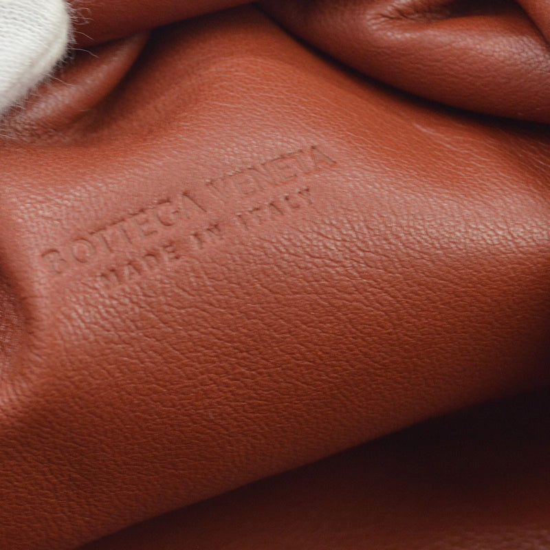 Bottega Veneta The Pouch Leather Brown