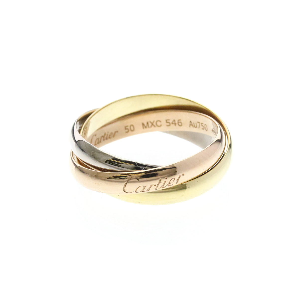 Cartier Trinity 18k Tricolor Gold Yellow_gold Bijoux