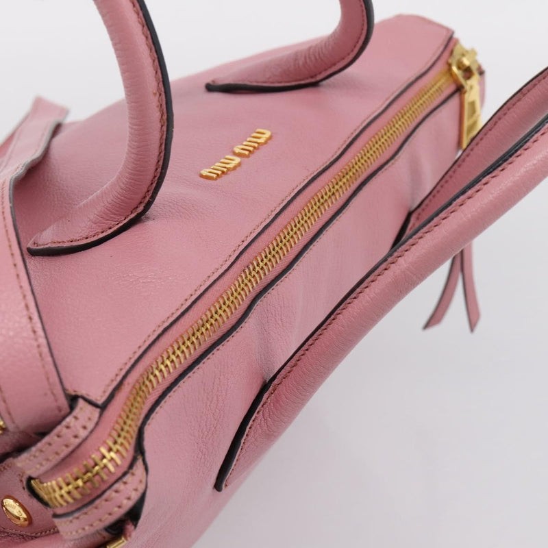 Miu Miu Beau Top Handle Leather Multicolour Bag