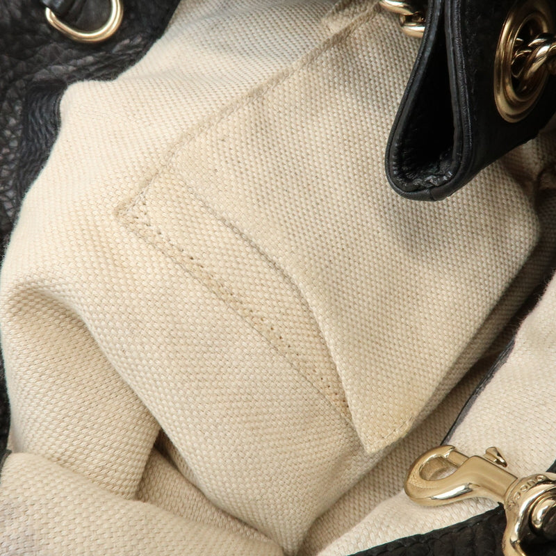 Gucci Soho Chain Strap Leather Black Bag