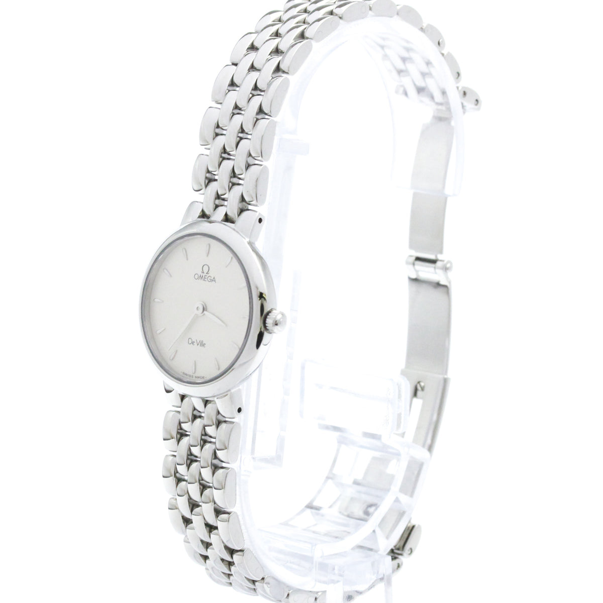Omega De Ville Classic Quartz Stainless Steel Watches