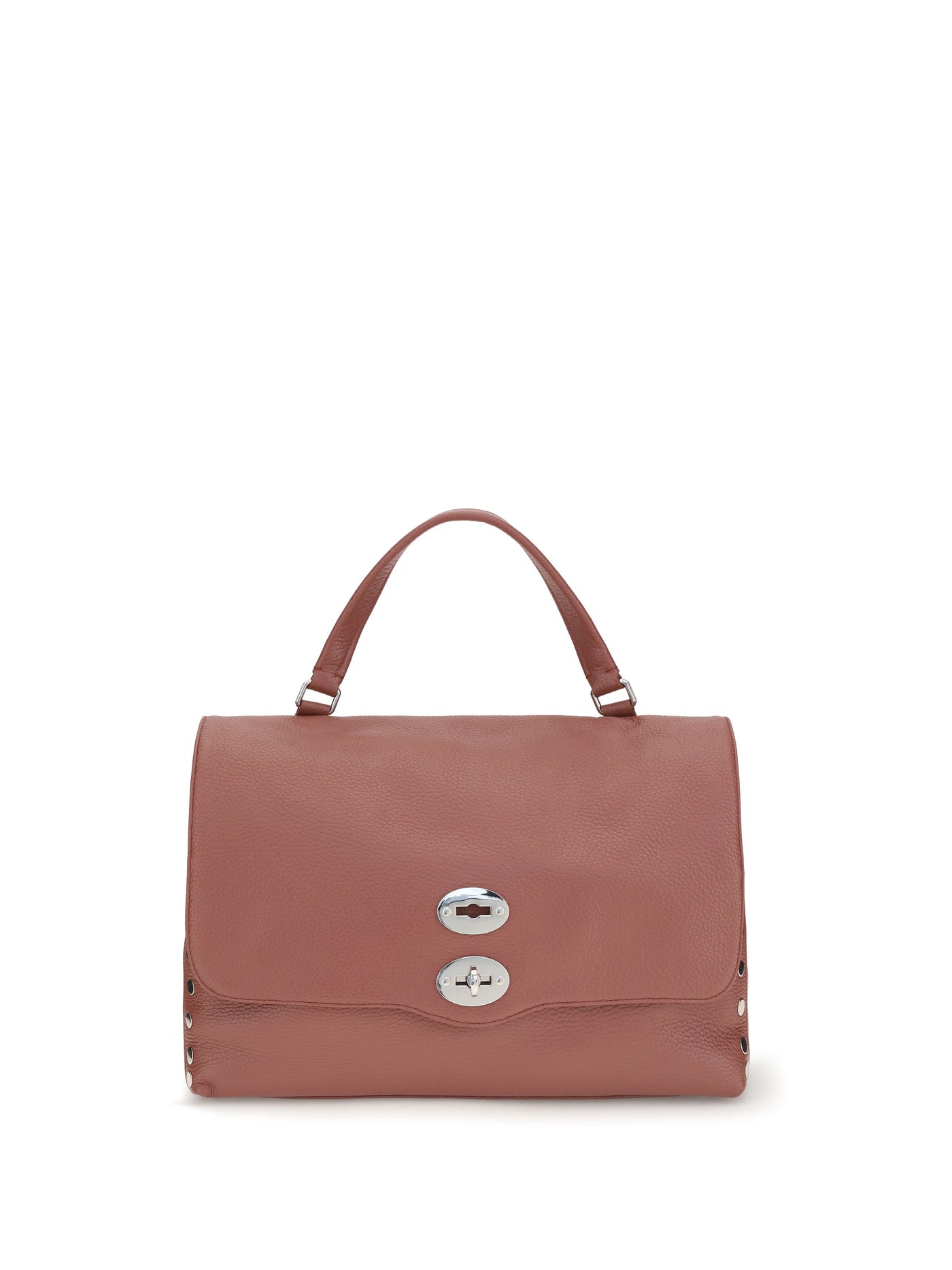 Zanellato Top Handle Bag — Red Calf Leather Bos Taurus