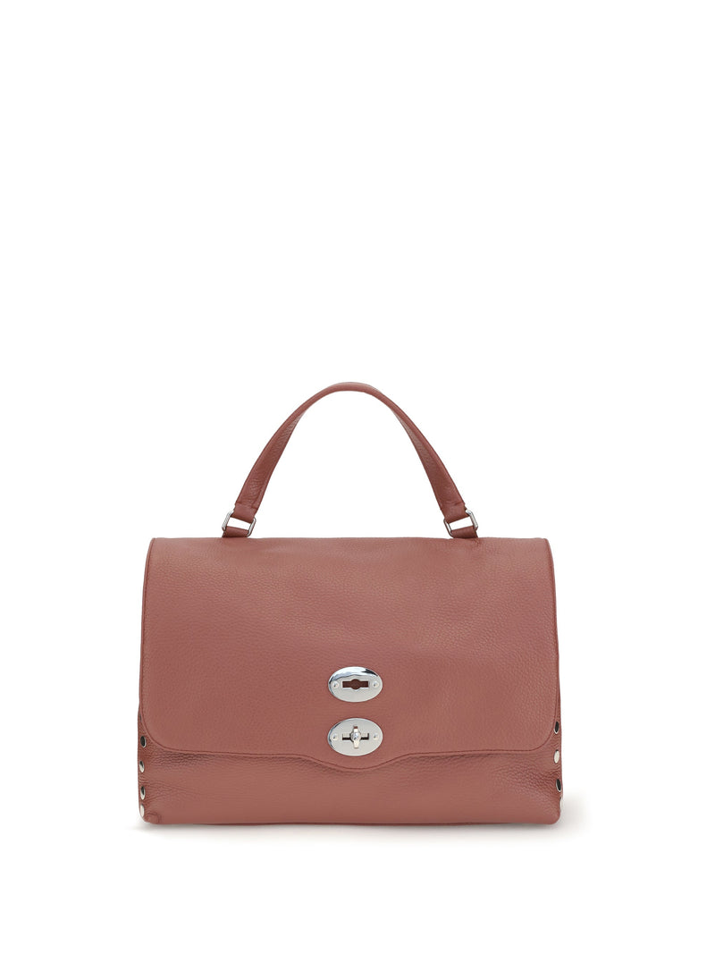 Zanellato Postina Daily Shoulder Bag — Red Calf Leather