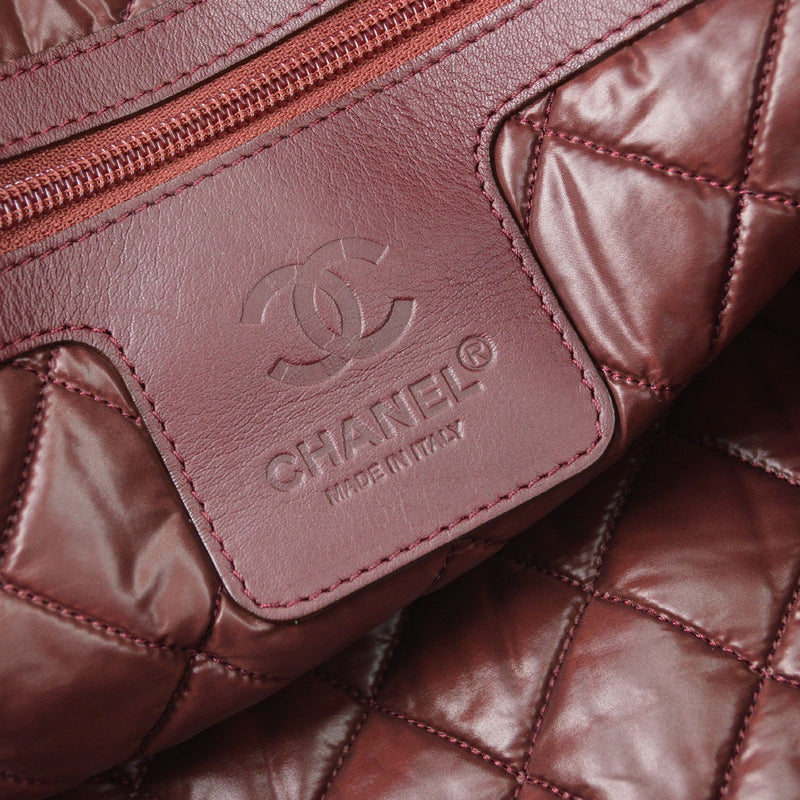 Chanel Coco Cocoon Bowling Quilted Nylon Black Bag