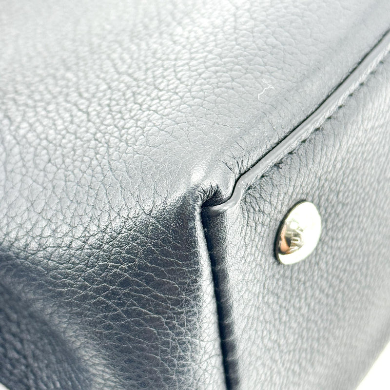 Louis Vuitton Lockme Ever Leather Black Calfskin Bag
