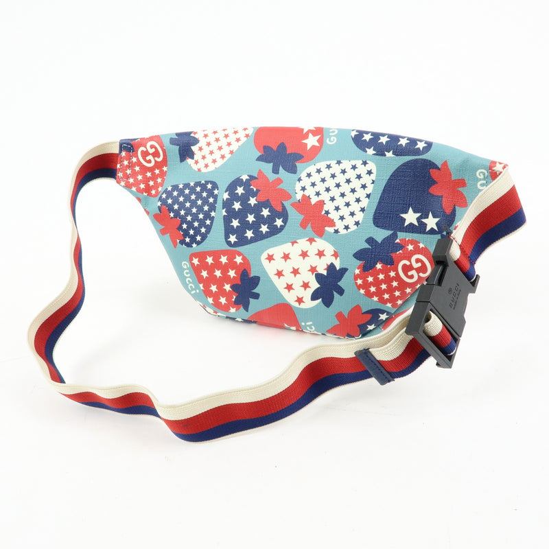 Gucci Childrens Belt Printed Coated Canvas Multicolour Bag