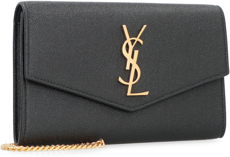 Saint Laurent Uptown Clutch — Black Calf