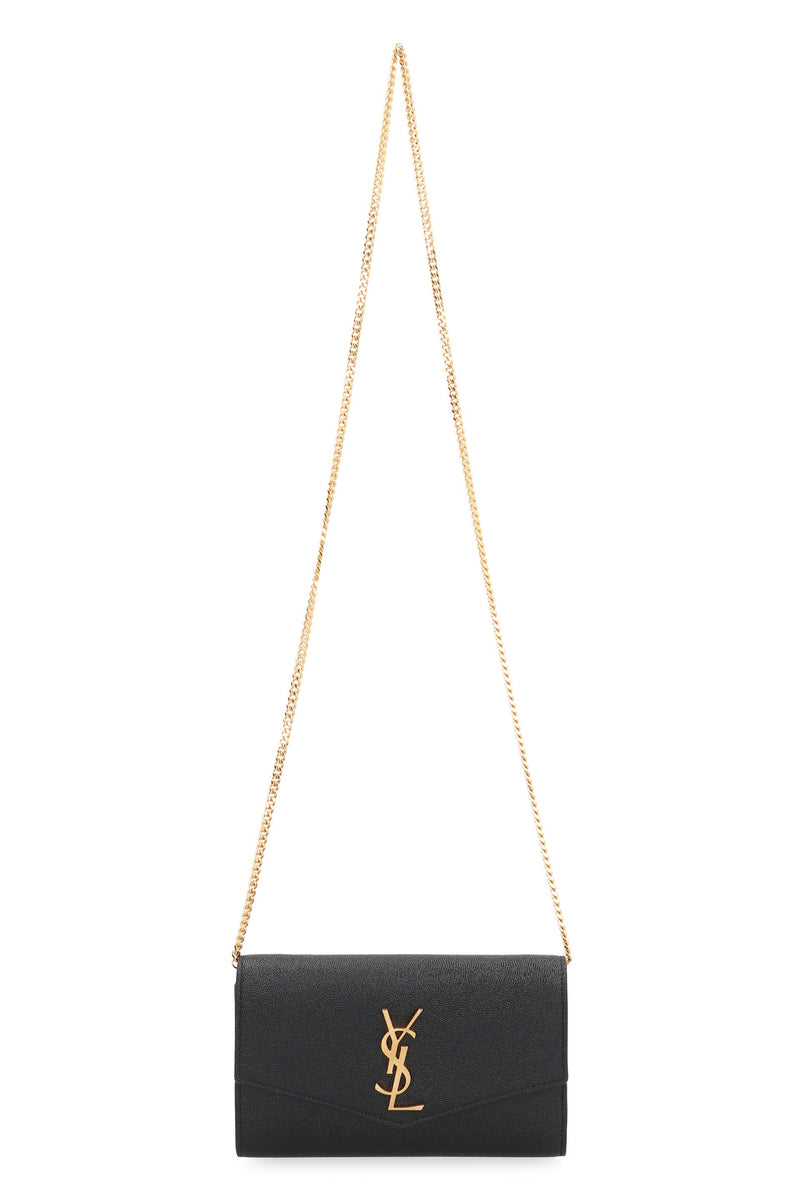 Saint Laurent Uptown Clutch — Black Calf