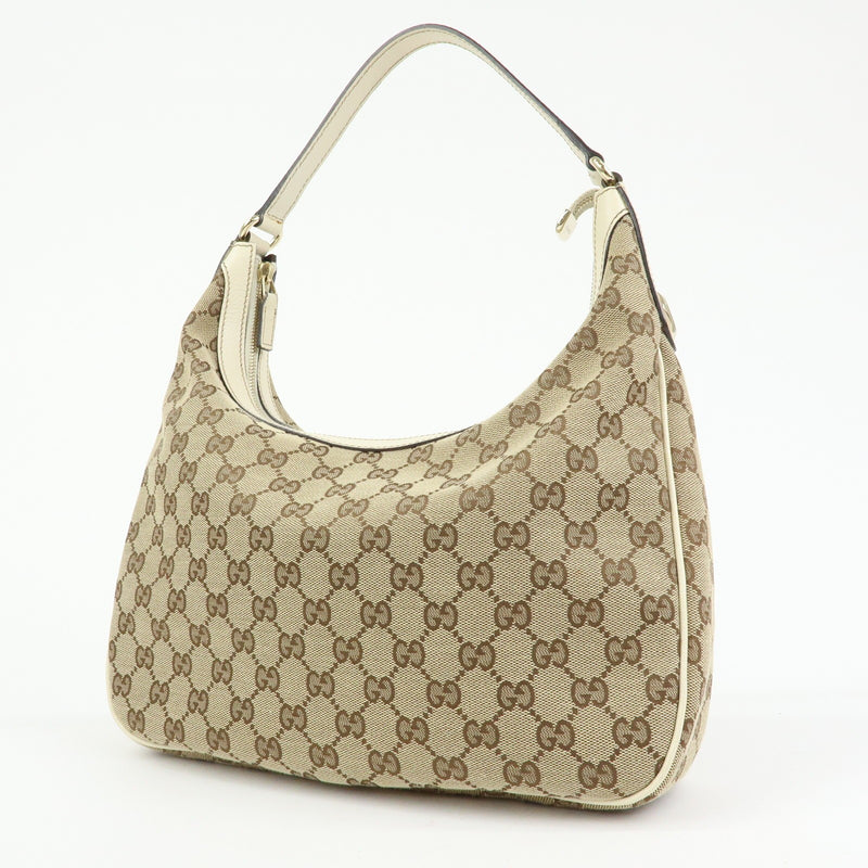 Gucci Shoulder Canvas Beige Bag