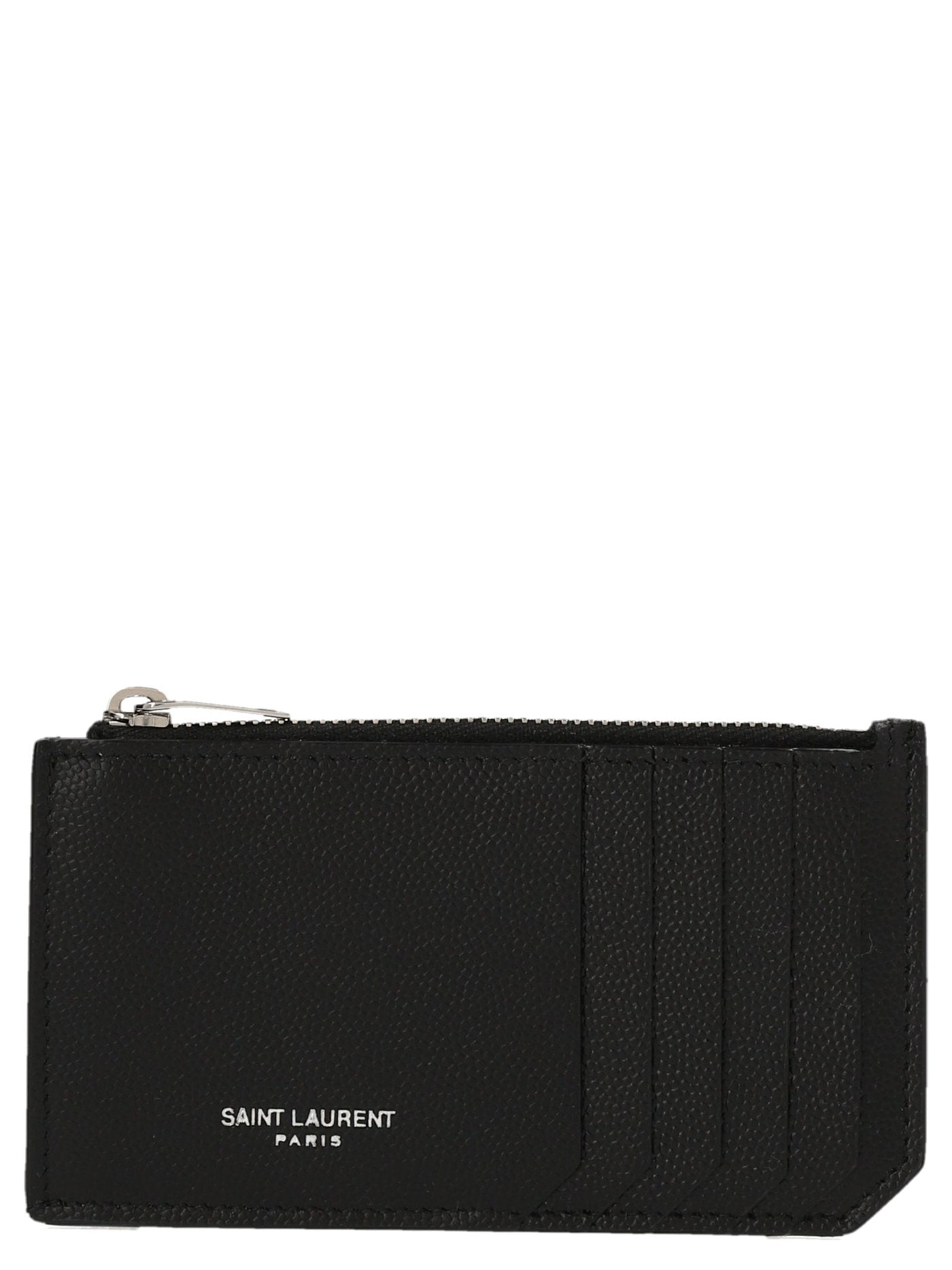 Saint Laurent Fragments Card Case — Black Cases