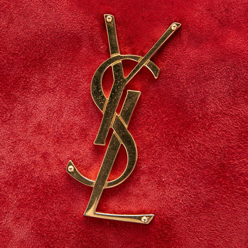 Suede Monogram Fetish Tassel Crossbody - Image 5