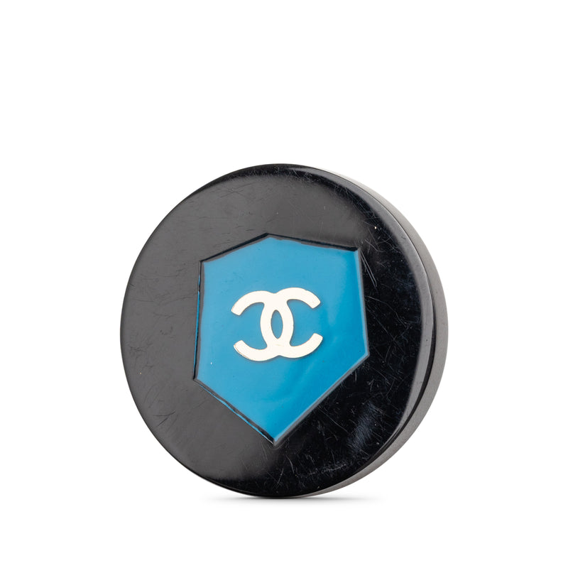 CC Resin Shield Brooch