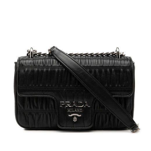 Nappa Gaufre Chain Flap - Image 1