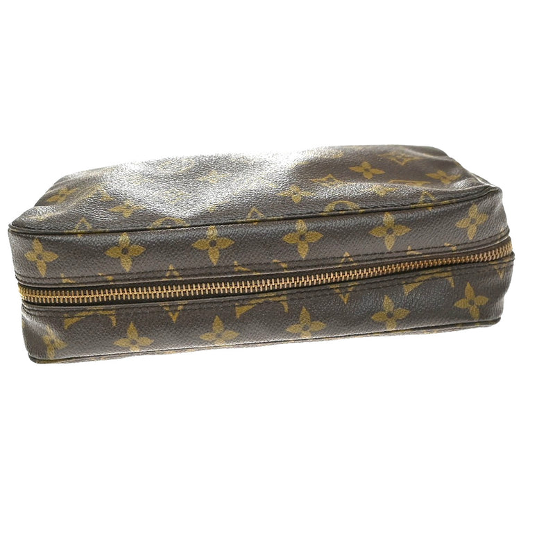Louis Vuitton Trousse Toilette Monogram Canvas Brown Bag