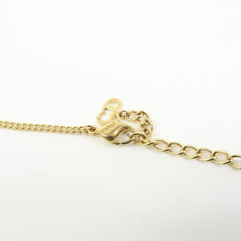 Christian Dior Cd Pendant Metal Gold Bijoux