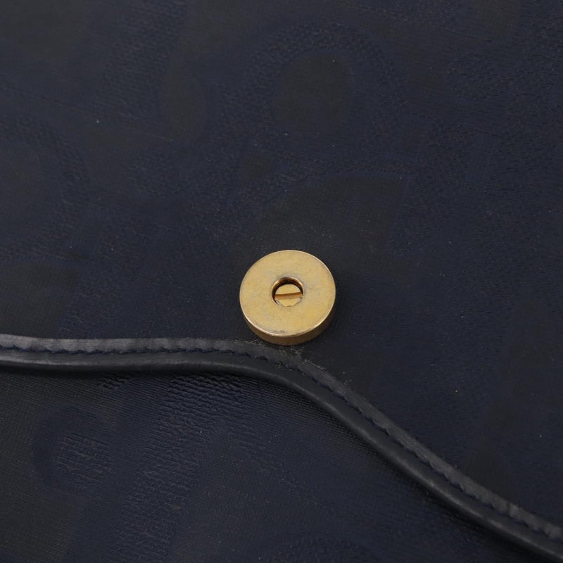 Christian Dior Trotter Canvas Navy Bag