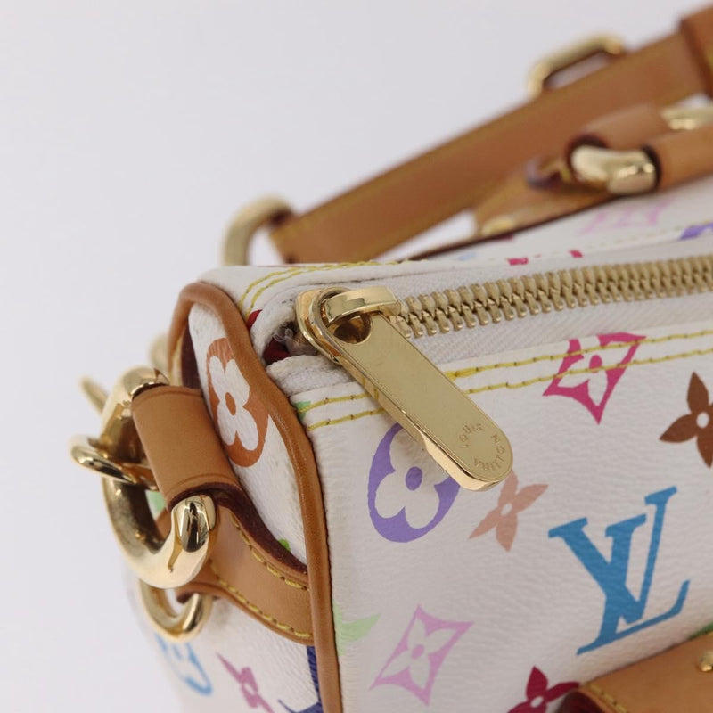 Louis Vuitton Rita Monogram Multicolor White Canvas Bag