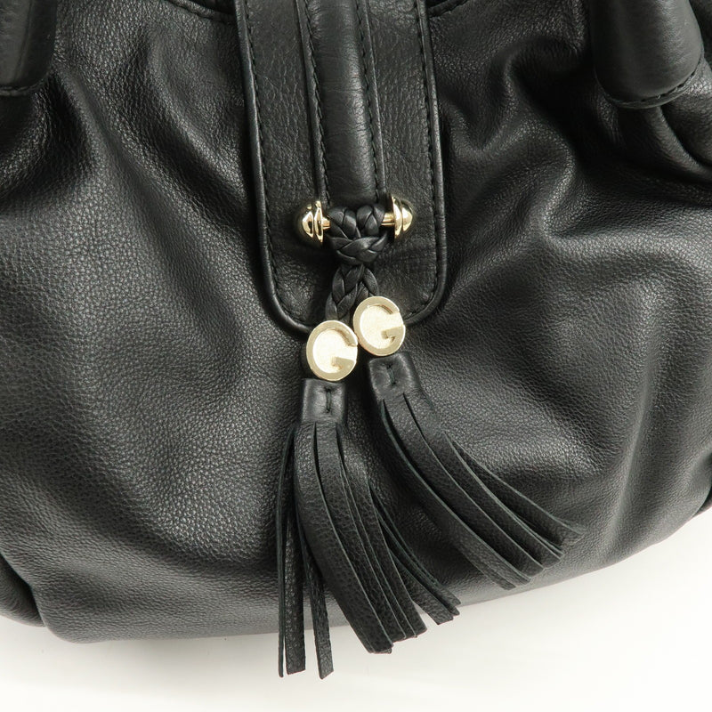 Gucci Marrakech Leather Black Bag
