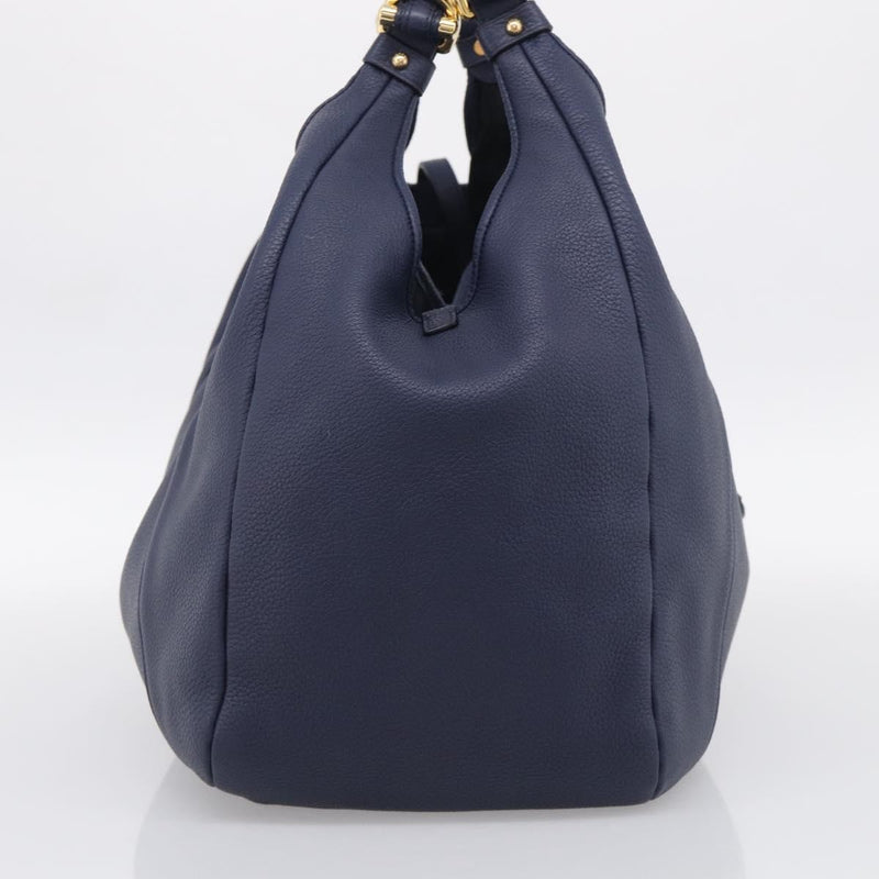 Loewe Calle Hobo Leather Navy