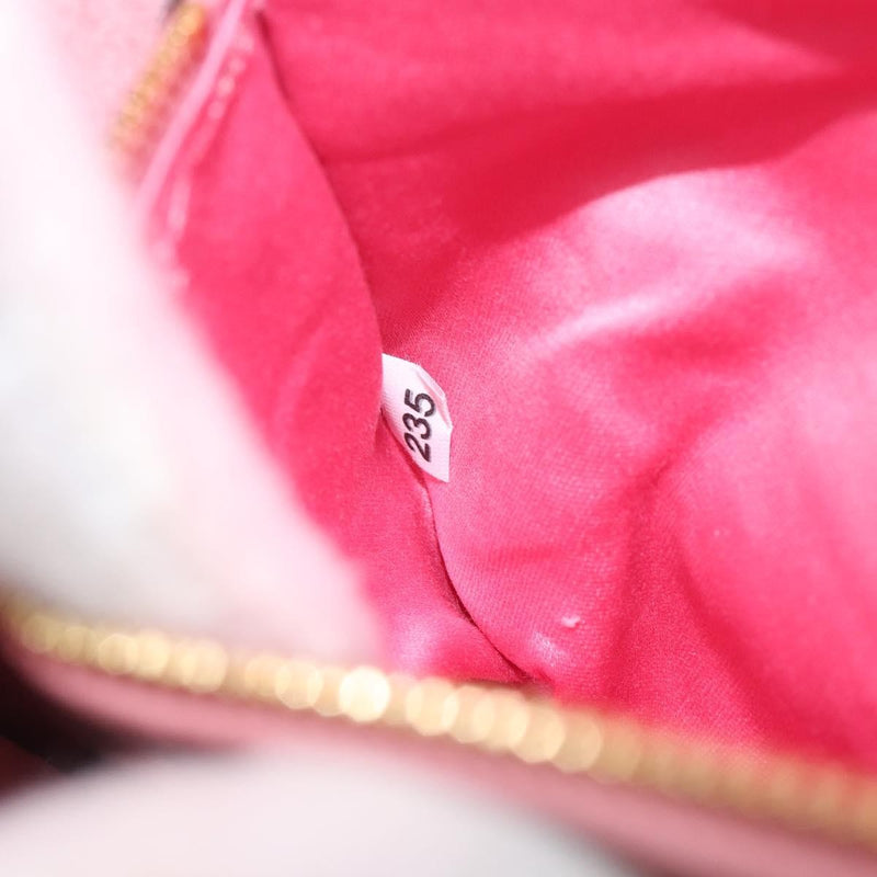 Miu Miu Madras Crystal Flap Leather Pink Bag
