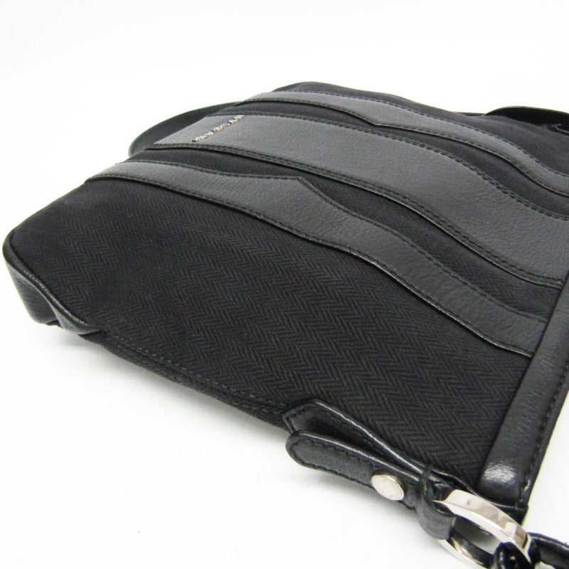 Bvlgari Open Hobo Leather Black