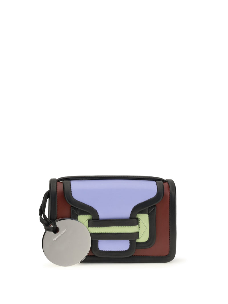 Pierre Hardy Alpha Shoulder Bag — Black Calf Leather