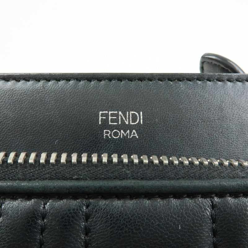 Fendi Dotcom Click Quilted Leather Black Bag