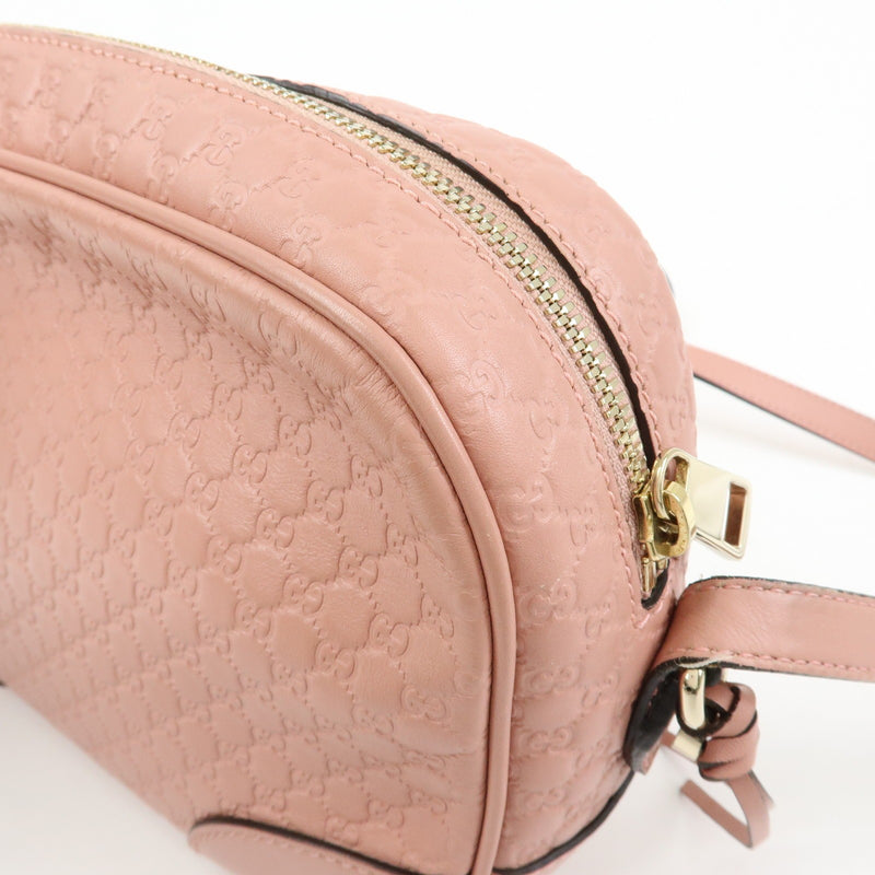 Gucci Bree Disco Microguccissima Leather Pink Bag