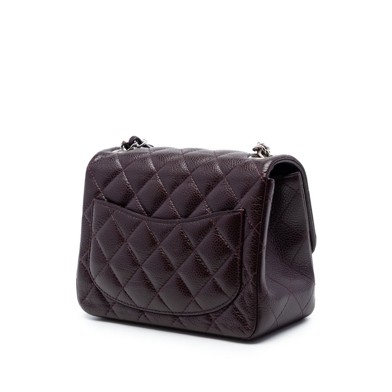 Mini Square Classic Caviar Single Flap - Image 2