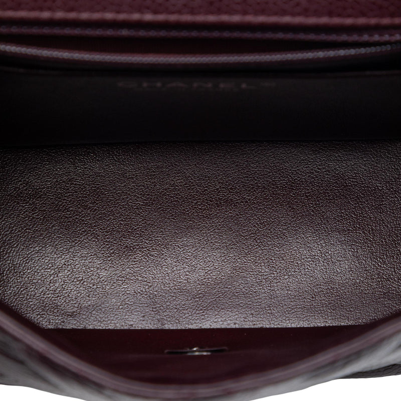 Mini Square Classic Caviar Single Flap - Image 4